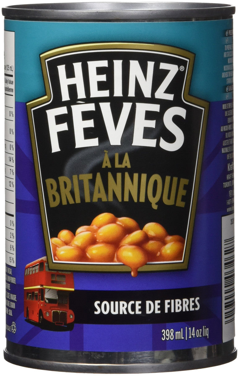 Heinz British Style Beans in Tomato Sauce 398mL/14.0 oz {Imported from Canada}