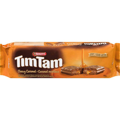 Arnott's Tim Tam Biscuits,175g/6.2oz,Chewy Caramel {Imported from Canada}