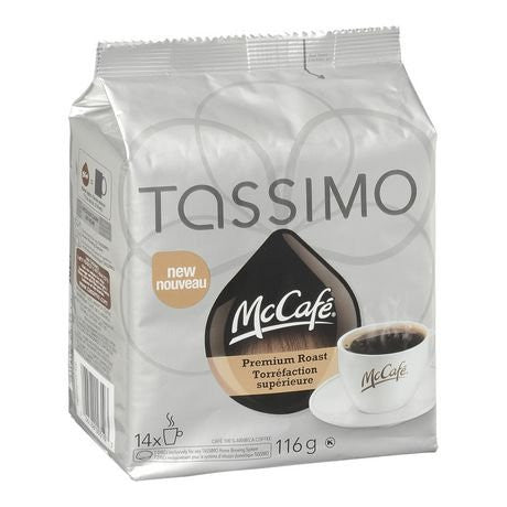 McCafe Premium Medium Roast Coffee, Tassimo, {Imported from Canada}