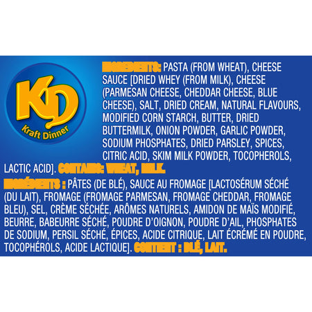 Kraft Dinner Alfredo Mac & Cheese, 175g/6.2oz., (24ct) {Imported from Canada}