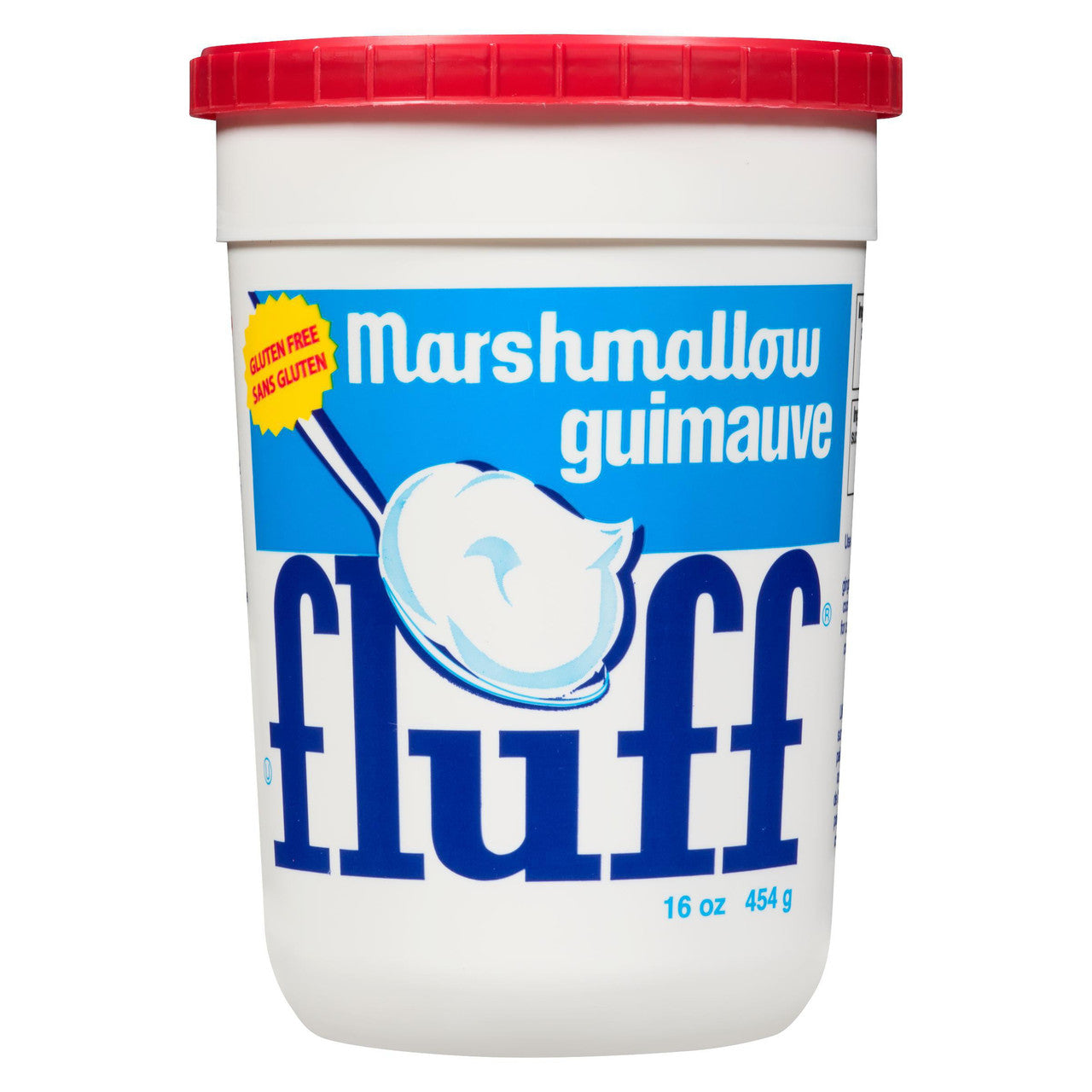 Durkee Marshmallow Fluff, Gluten Free, 454g/16 oz. Container, {Imported from Canada}