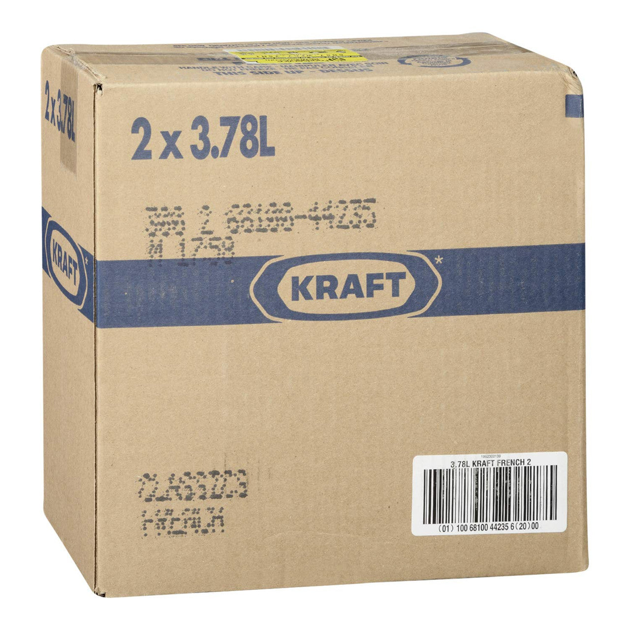 Kraft French Salad Dressing, 3.78L/1 Gallon per jug (2pk), {Imported from Canada}