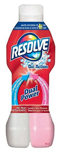 Resolve Oxi-Action Dual Power Pre Treatment Stain Remover, 650 ml/22oz. (Imported from Canada)