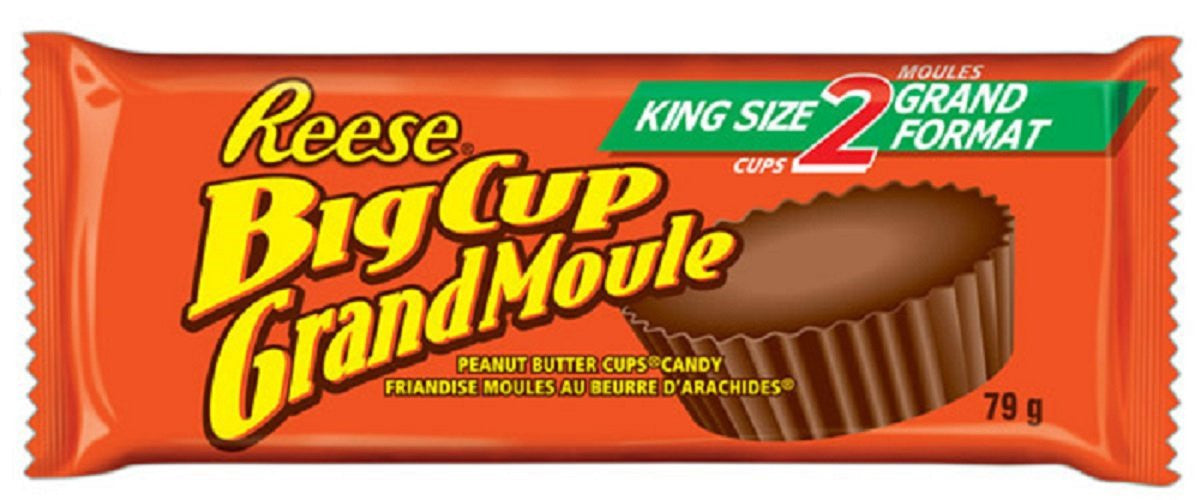 Reese's Peanut Butter Big Cup (Pack of 4) {Imported from Canada}