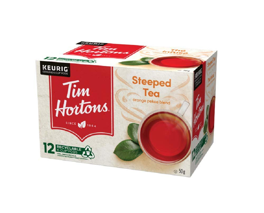 Tim Horton's K-Cup Tea 12 Count {Imported from Canada}