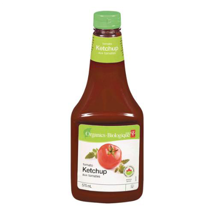 PC Organics Tomato Ketchup 575ml/19.4 oz., {Imported from Canada}