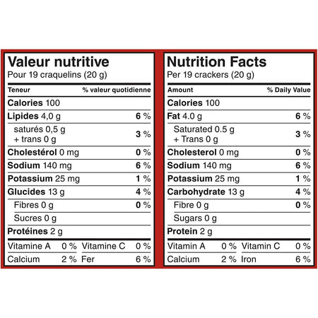 Christie Cheese Nips Cheddar Baked Snack Crackers, 200g/7.05oz, 2-Box {Imported from Canada}