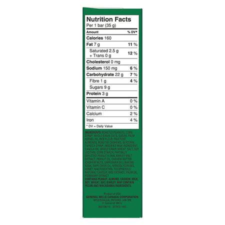 Nature Valley Sweet and Salty Roasted Mixed Nut, 5ct, 175g/6.17oz {Canadian}