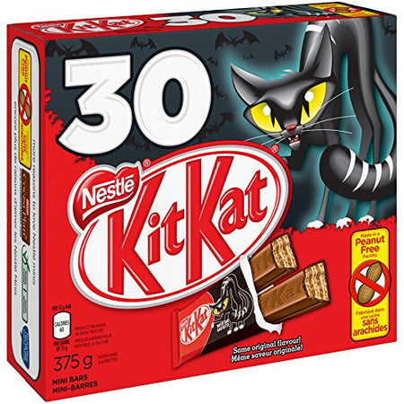 Nestle Kit Kat Snack Size Halloween Chocolate, 30ct/375g {Imported from Canada}