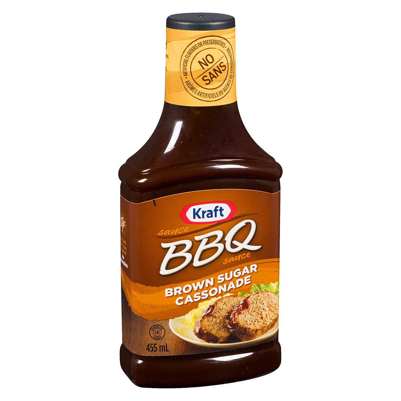 Kraft BBQ Sauce, Brown Sugar, 455mL/15.4oz., {Imported from Canada}