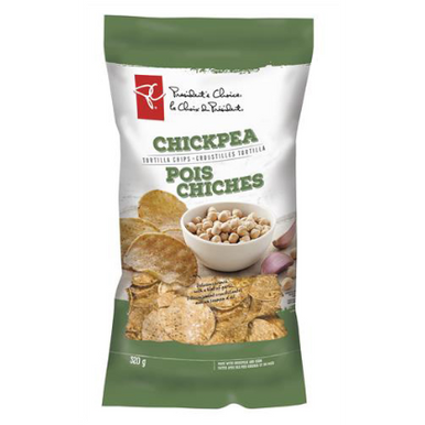 President's Choice, Chickpea Tortilla Chips, 320g/11.3oz, {Imported from Canada}