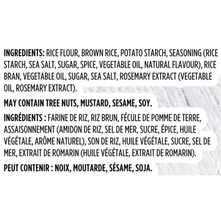 Good Thins, Gluten-Free Rice Crackers, Sea Salt & Pepper Flavour, 100g/3.5oz, (Imported from Canada)
