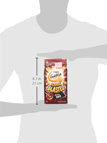 Pepperidge Farm Goldfish Flavour Blasted Atomic BBQ Crackers, 180g/6.3oz, (Imported from Canada)