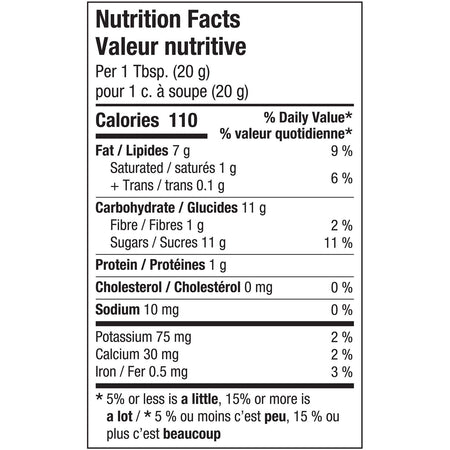 Kraft Hazelnut Spread with Cocoa, 725g/25.6 oz., {Imported from Canada}