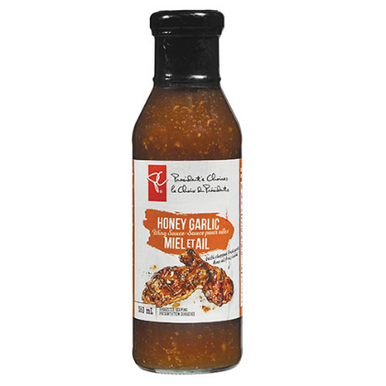 President's Choice, Honey Garlic Wing Sauce, 350ml/11.8oz., {Imported from Canada}