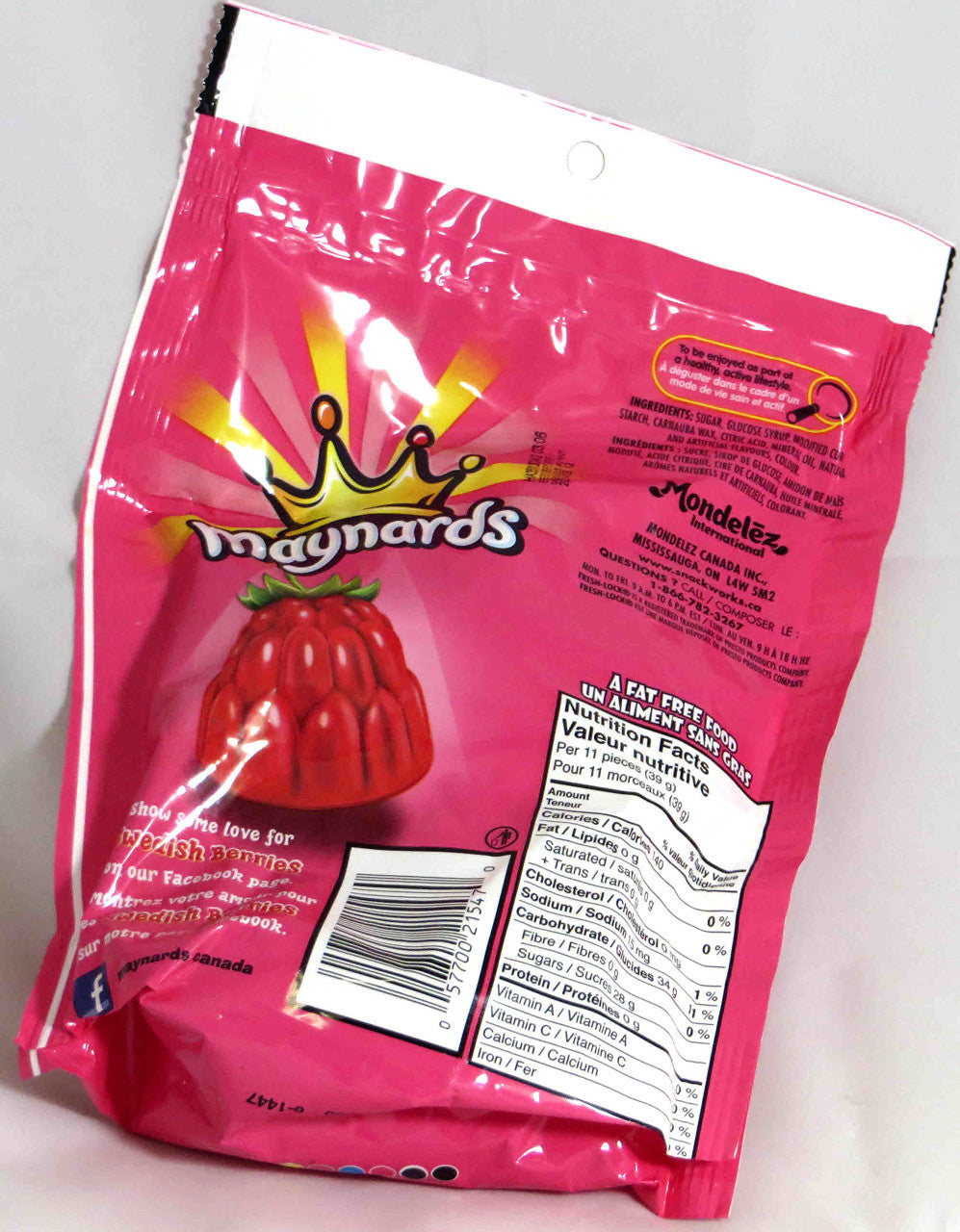 Maynards Gummy Candy, Swedish Berries, 2pk, 355g/12.5oz {Canadian}