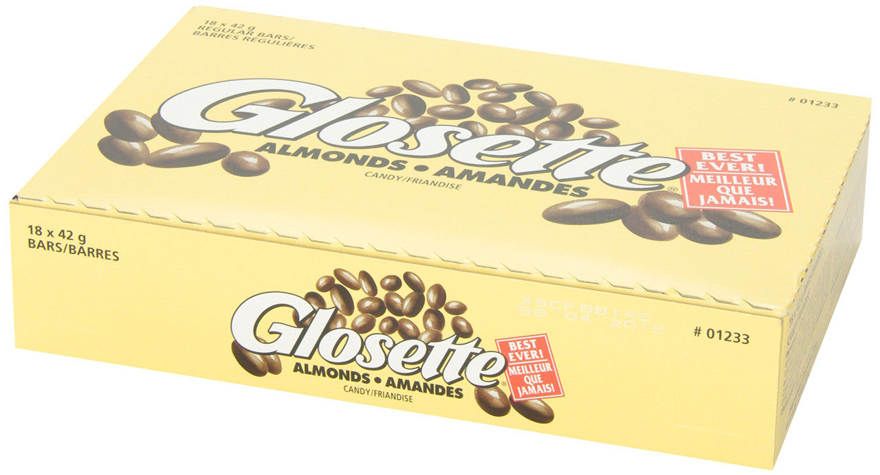 Hershey Glosette Almonds, 42g/1.48oz, 18pk {Imported from Canada}