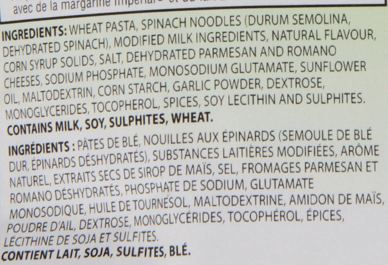 Knorr Sidekicks Fettucine Alfredo Pasta 133g/4.7 oz. {Imported from Canada}