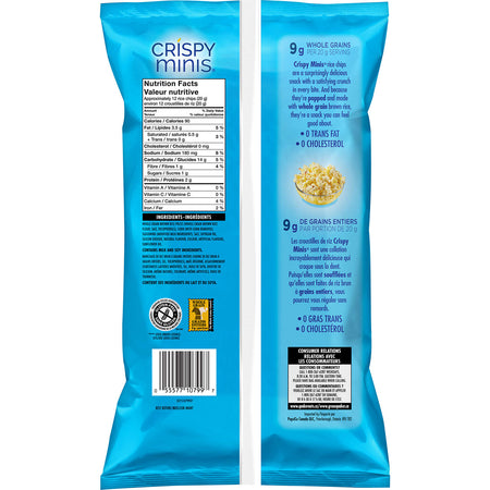 Quaker Crispy Minis Butter Popcorn 100g/3.5 oz., (12pk) {Imported from Canada}