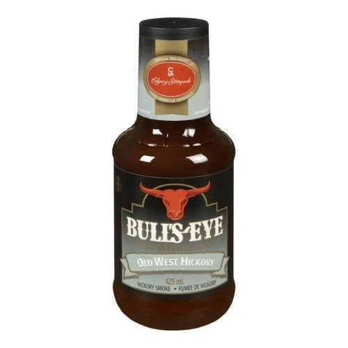 Bull's-Eye Old West Hickory BBQ Sauce, 425ml/14oz, (Imported from Canada)