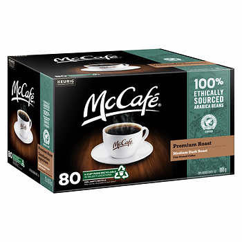 McCafe Premium Roast Coffee, Single Serve Keurig K-Cup Pods