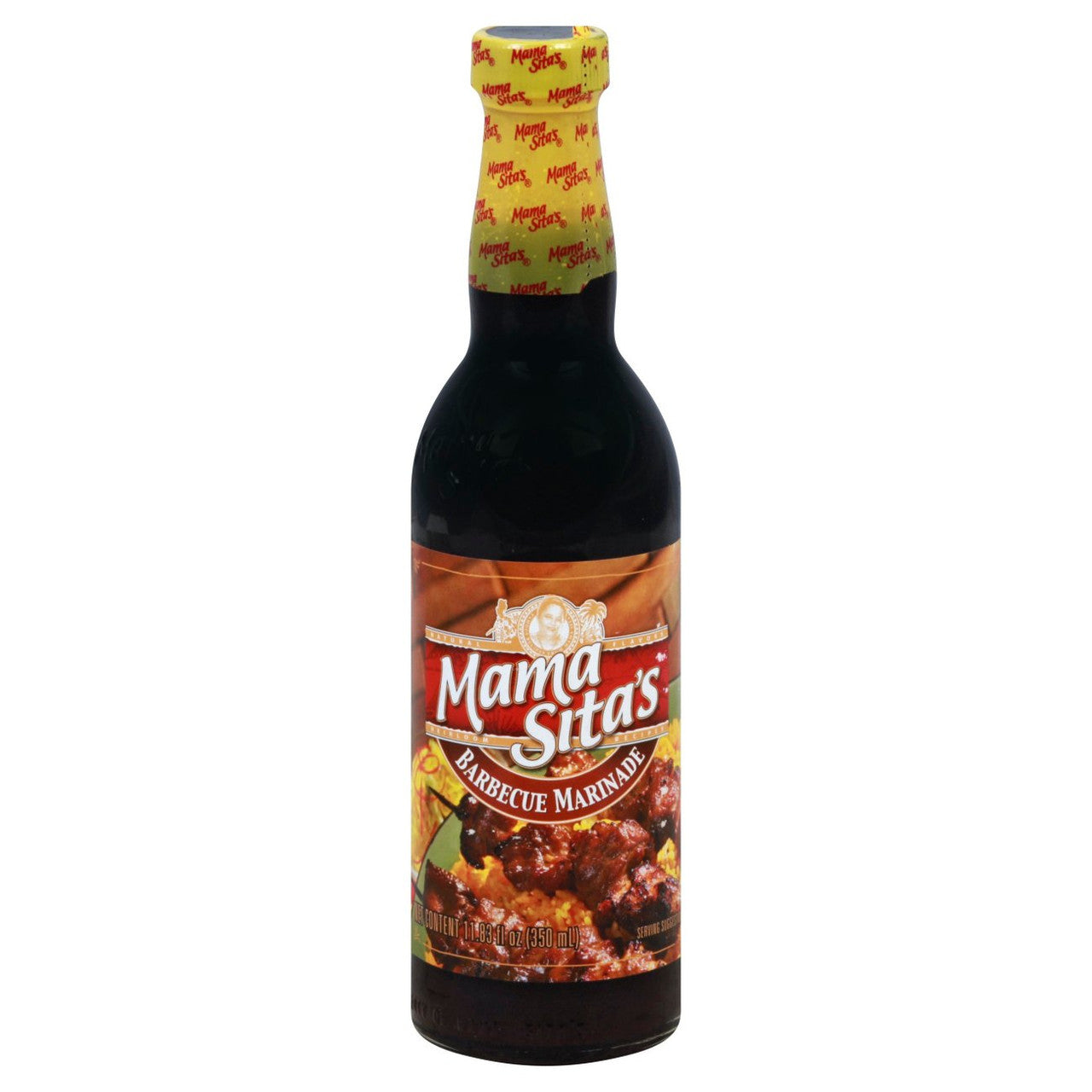 Mama Sita's BBQ Marinade Sauce, 350ml/11.8 fl. oz., Bottle, {Imported from Canada}