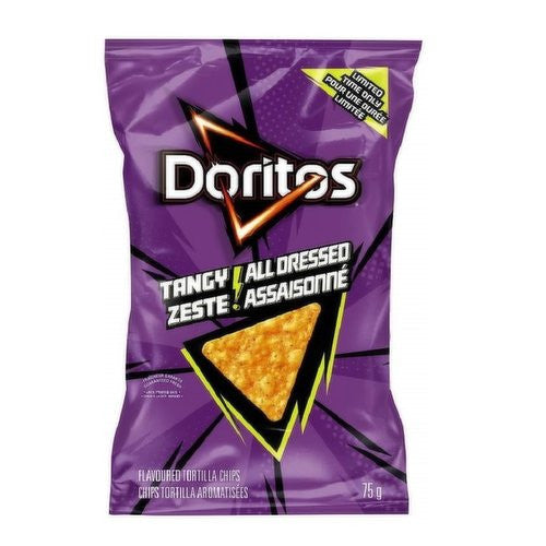 Doritos Tangy All Dressed Tortilla Chips, 210g/7.35 oz. {Imported from Canada}