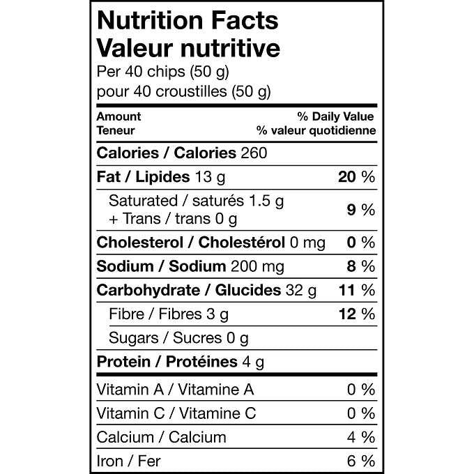 Tostitos Rounds Tortilla Chips, 826g/29.1 oz., Jumbo Bag, {Imported from Canada}