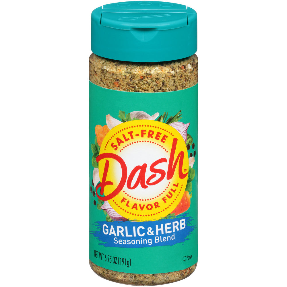 Dash Salt-Free Garlic & Herb Seasoning, 192g/6.7 oz., Bottle {Imported from Canada}
