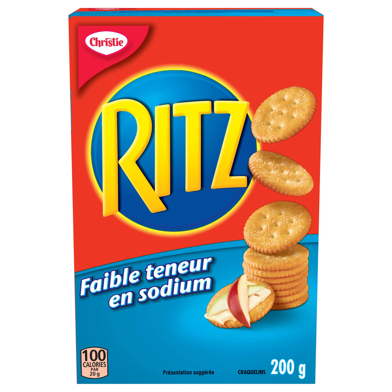 Ritz Low Sodium Crackers, 200g/7oz. (Imported from Canada)