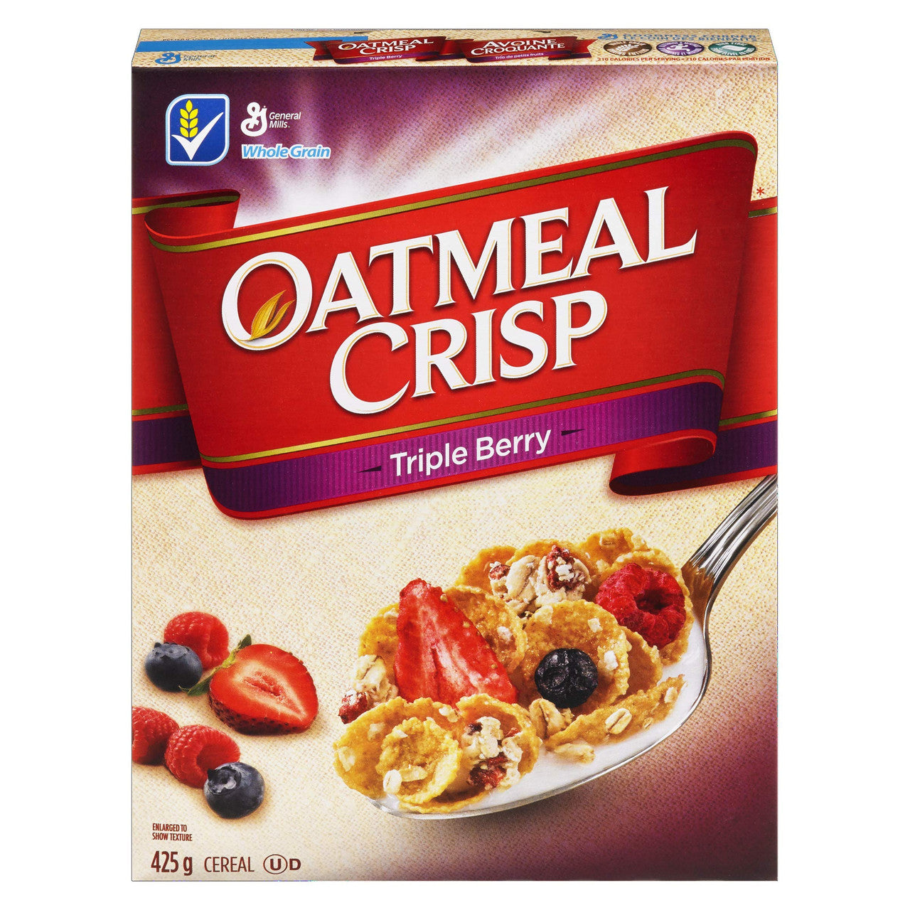 Oatmeal Crisp Triple Berry, 425g/14.99oz {Imported from Canada}