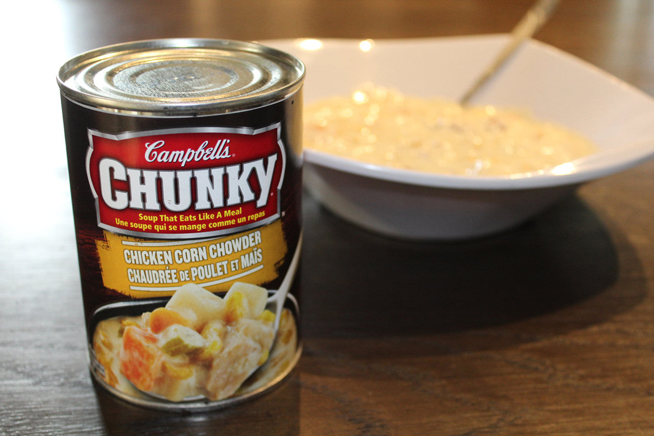 Campbell's Chunky Chicken Corn Chowder Soup, 540ml/18.3 oz. (Canadian)