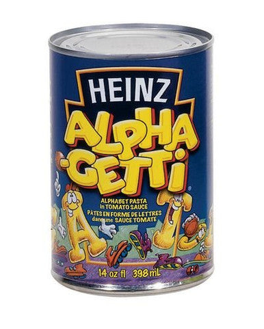Heinz Alphagetti Pasta 398ml/13.4oz Can, (Imported from Canada)