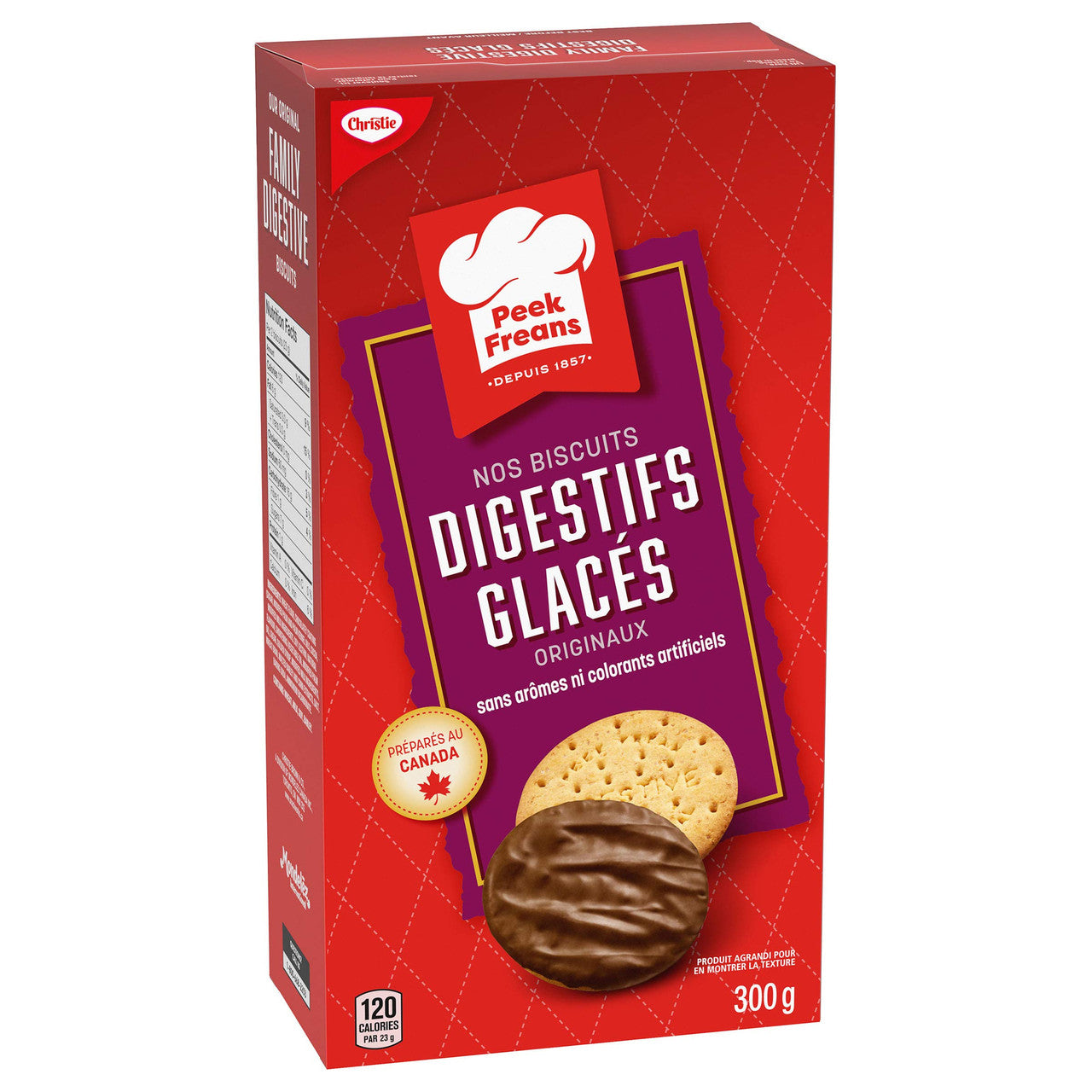 Christie Peek Frean Family Digestive cookies, 300g/10.6oz.(Imported from Canada)