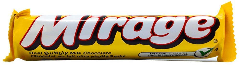 Nestle Mirage Chocolate 36pk (41g/1.4oz per bar) (Imported from Canada}