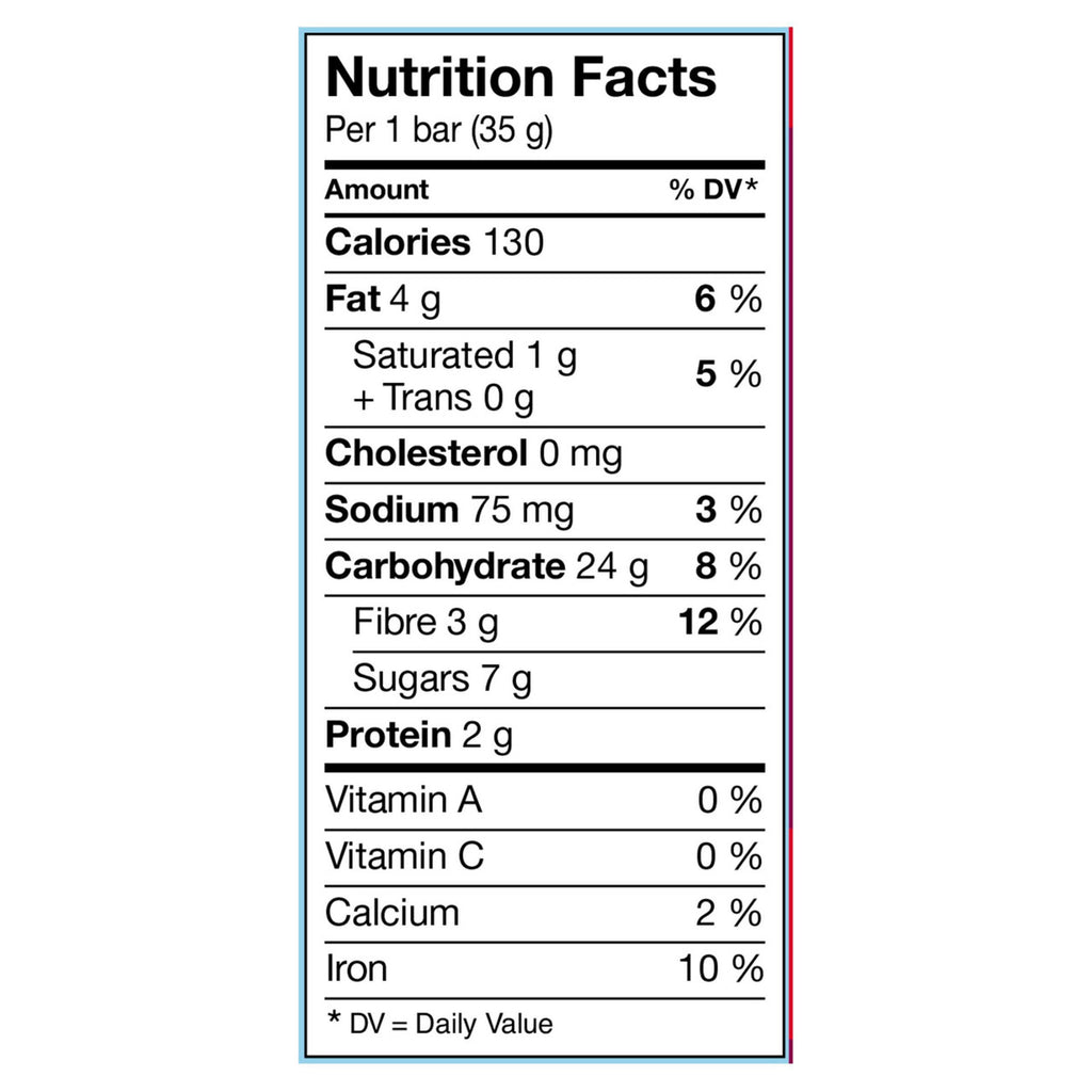 Leclerc Go Pure Brownies Soft Baked Oatmeal Bars, 175g/6 oz. Box {Imported from Canada}