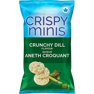 Quaker Crispy Minis Crunchy Dill (Pack of 12) {Imported from Canada}