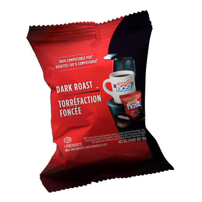Good Host Dark Roast Coffee  160  K-cups  {Imported from Canada}