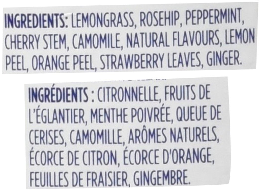 Tetley Soothe GingerMint With Lemongrass Herbal Tea Caffeine Free 20  Tea Bags