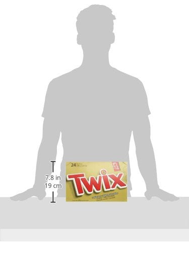 Twix Cookie Bar 2-Piece King Size, 85g/3 oz. per bar, 24-Count {Imported from Canada}