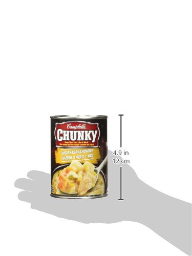 Campbell's Chunky Chicken Corn Chowder Soup, 540ml/18.3 oz. (Canadian)