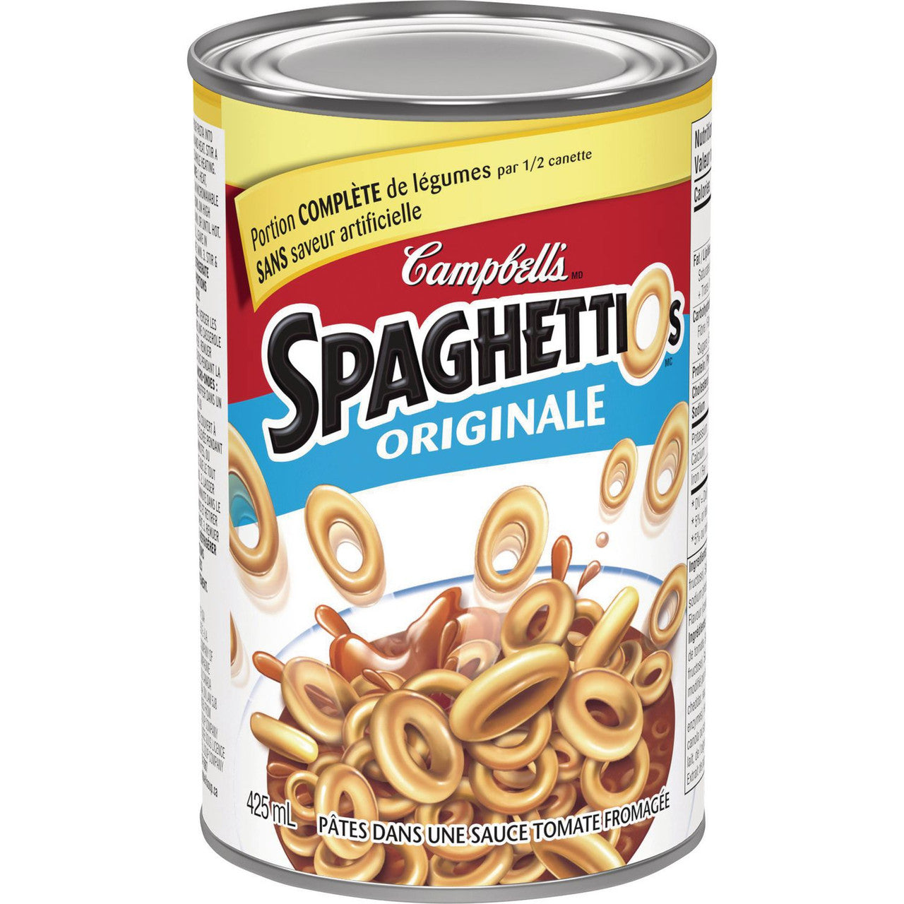 Campbell's SpaghettiOs, Pasta, 425ml/14 oz., {Imported from Canada}