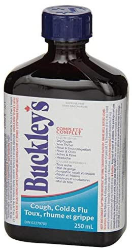 Buckley's Complete Cough Cold & Flu Syrup 2x 250mL {Imported from Canada}