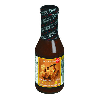 PC MEMORIES OF Dad's Grill, Maple, Apple & Beer Sauce 350ml/11.8 oz {Imported from Canada}