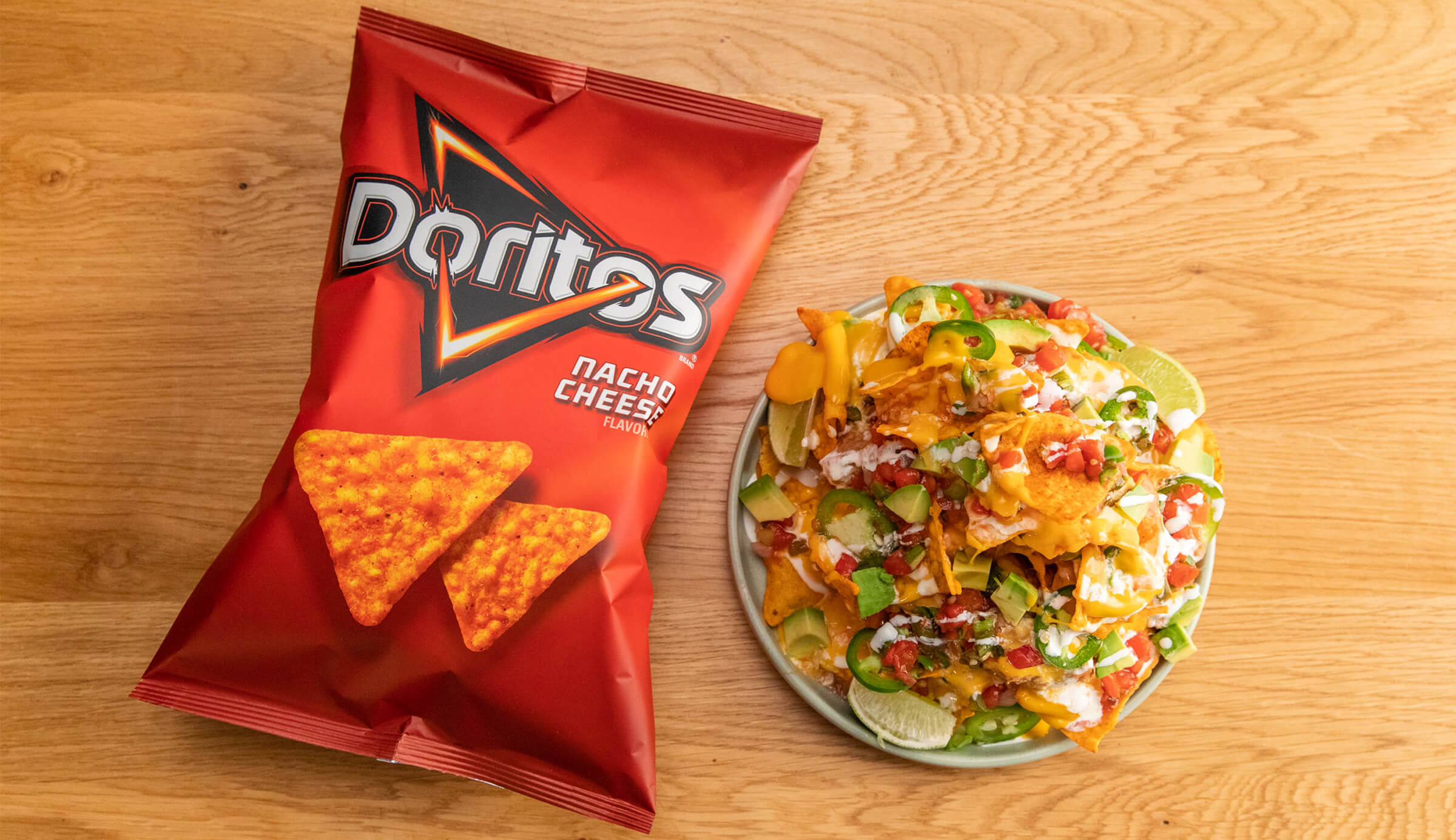 Doritos Nacho Cheese Tortilla Chips, 730g/1.6 lb. - Doritos In A Salad