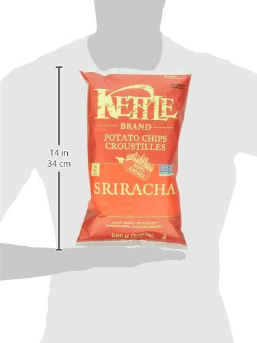 Kettle Chips Sriracha Chips, 220g/7.76 oz., {Imported from Canada}