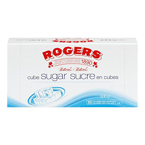 Rogers Natural Sugar Cubes, 500g/17.6 oz., {Imported from Canada}