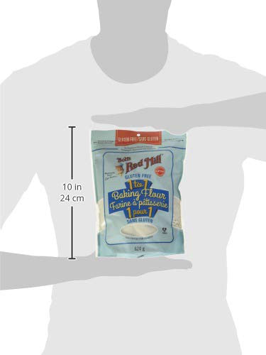 Bobs Red Mill Gluten Free 1-to-1 Baking Flour, 624g/22oz., {Imported from Canada}