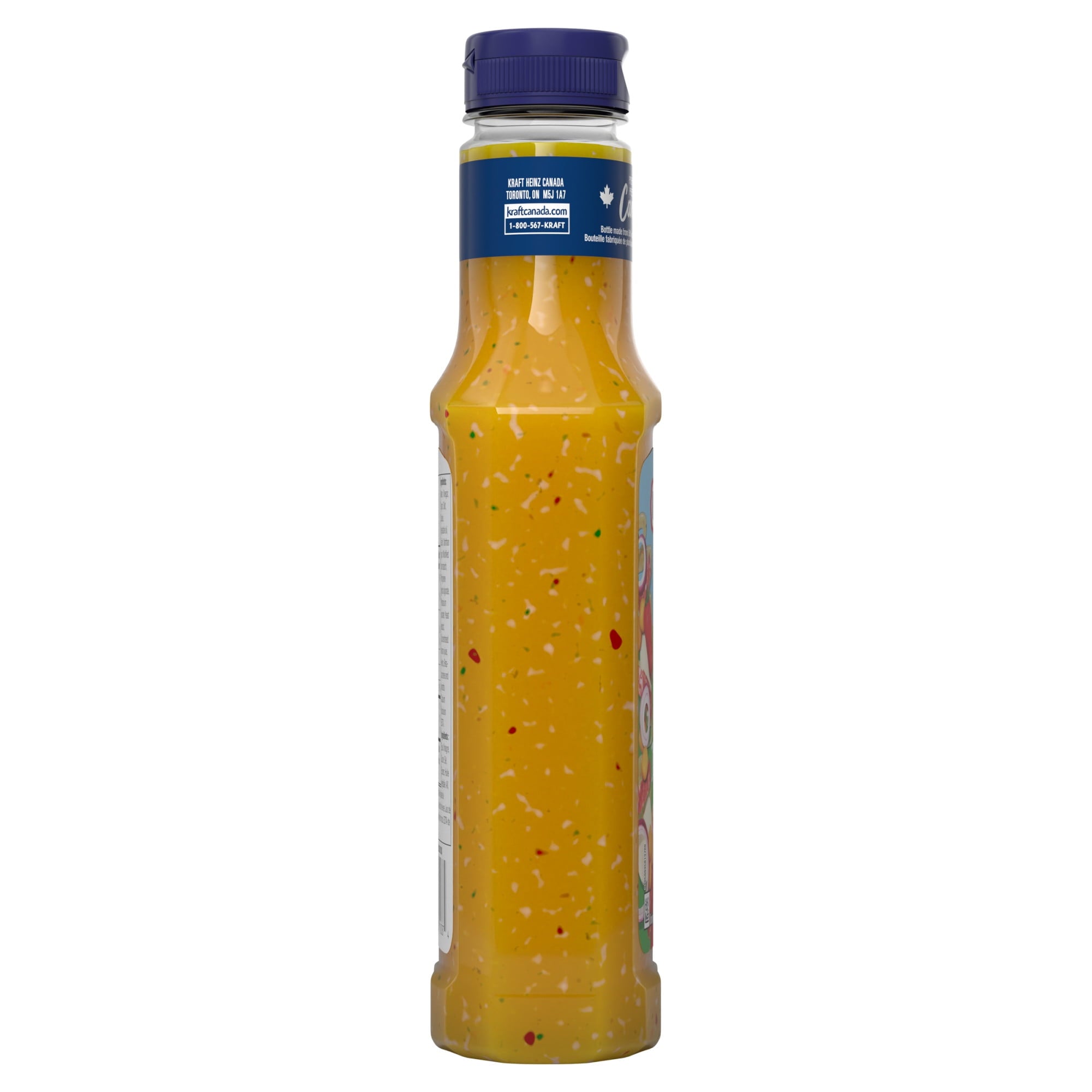 Kraft Fat-Free Italian Dressing 425ml/14.4 oz., Bottle, side of bottle