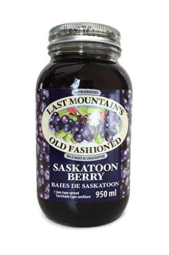 Last Mountain's Blueberry Jam Type Spread 950ml/32oz.(Imported from Canada)